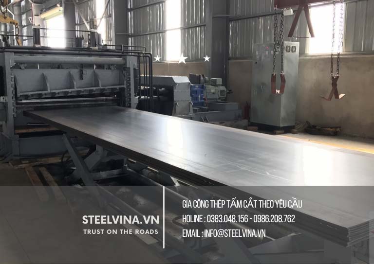 dịch vụ gia công thép tấm